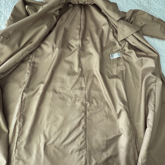 Classic look Banana Republic trench coat Size MPetite - Picture 10 of 11